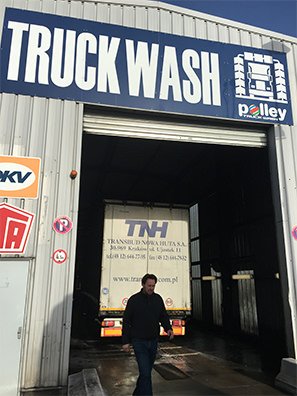 Truck wash Polley